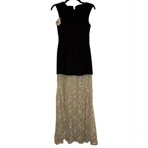 Vrg grl Robbie sequin maxi dress black NWTs - Picture 9 of 13